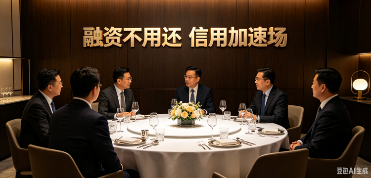 融资不用还 · 信任加速场