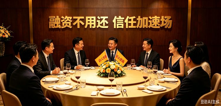 融资不用还 · 信任加速场